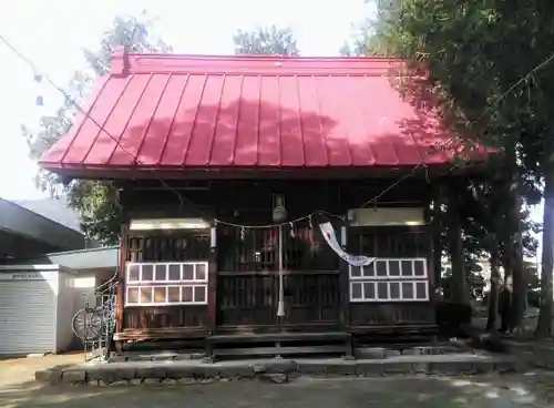 神明神社の本殿