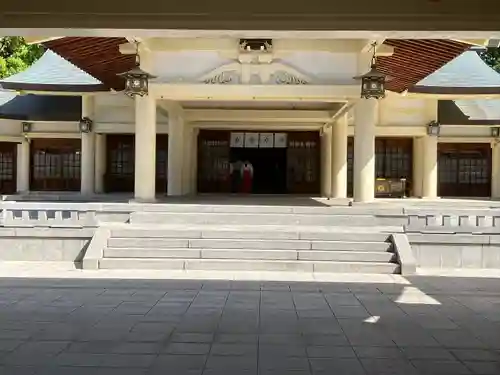 愛知縣護國神社の本殿・本堂