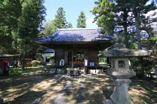 篠葉沢稲荷神社の本殿・本堂