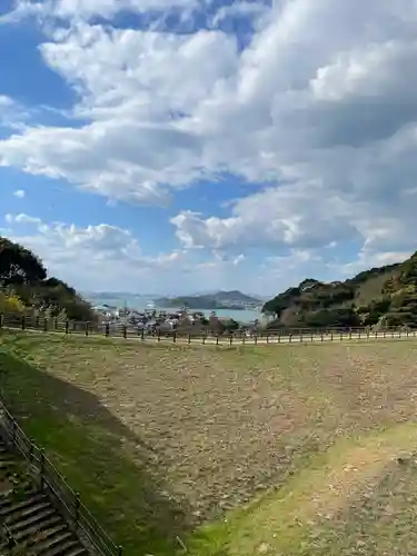 羽山神社の景色