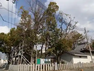 弓削神社の周辺