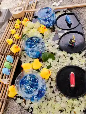 阿邪訶根神社の手水舎