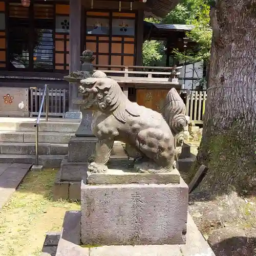 西向天神社の狛犬