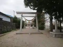 白山神社の鳥居