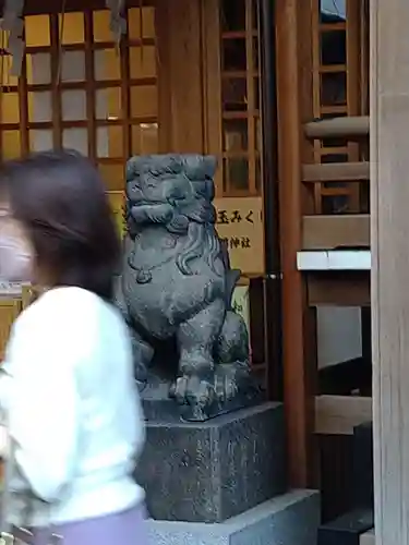 小網神社の狛犬