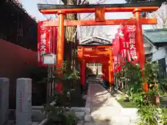 下神明天祖神社の鳥居