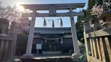 吉備津岡辛木神社の鳥居