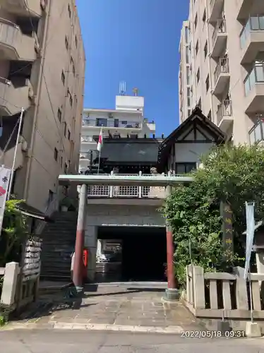 長崎大神宮の鳥居
