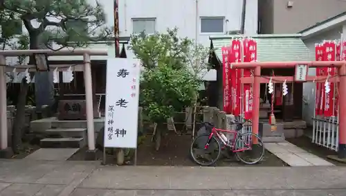 深川神明宮の鳥居