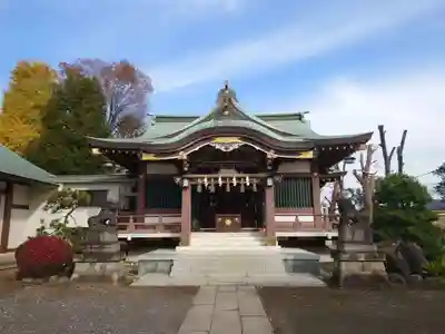 赤塚氷川神社の本殿・本堂