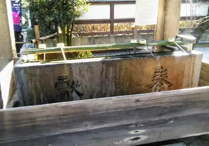 上野東照宮の手水舎