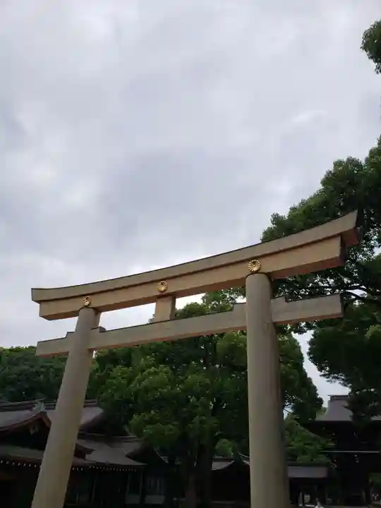 明治神宮の鳥居