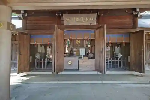 岐阜護國神社の本殿・本堂