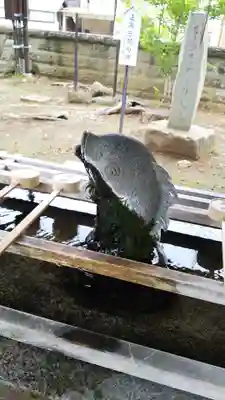神炊館神社 ⁂奥州須賀川総鎮守⁂の手水舎