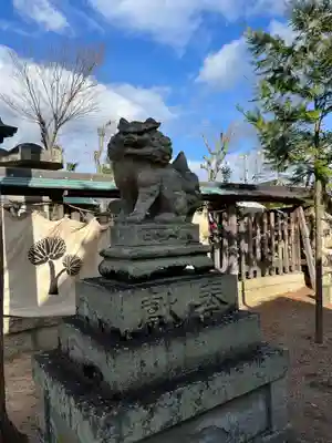 神田神社の狛犬