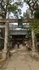 赤坂氷川神社の鳥居