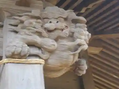 神明神社の芸術