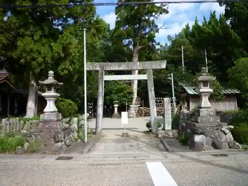 竹神社の鳥居