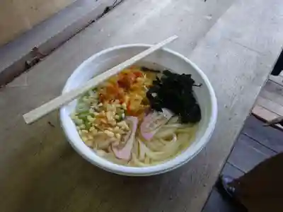 菊名神社の食事