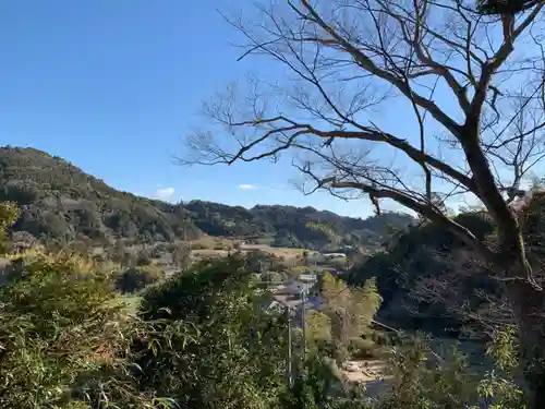 聖眞名子神社の景色