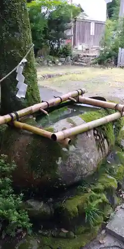 小椋神社の手水舎