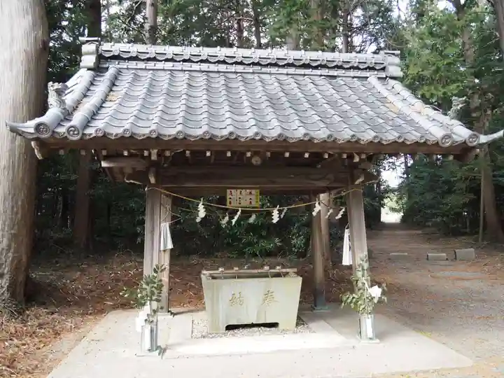 冨士浅間宮の手水舎