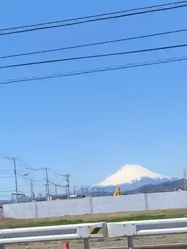 厚木神社の景色