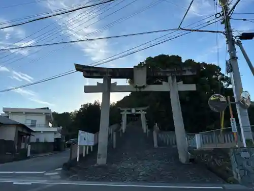 天石門別八倉比売神社の鳥居