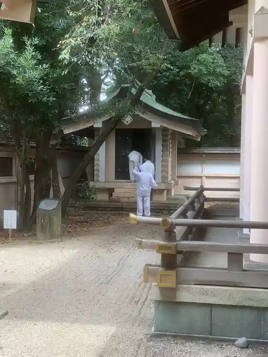 服織神社（真清田神社境内社）の本殿