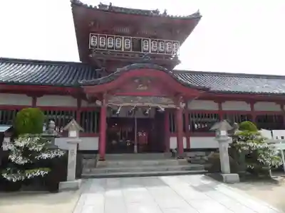 伊佐爾波神社の本殿・本堂
