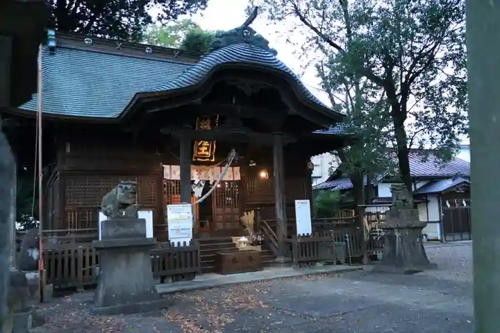 阿邪訶根神社の本殿・本堂