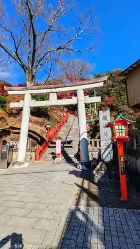 足利織姫神社の鳥居