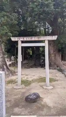 間黒神社(幸心)の鳥居