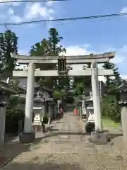 鶴峯八幡宮の鳥居