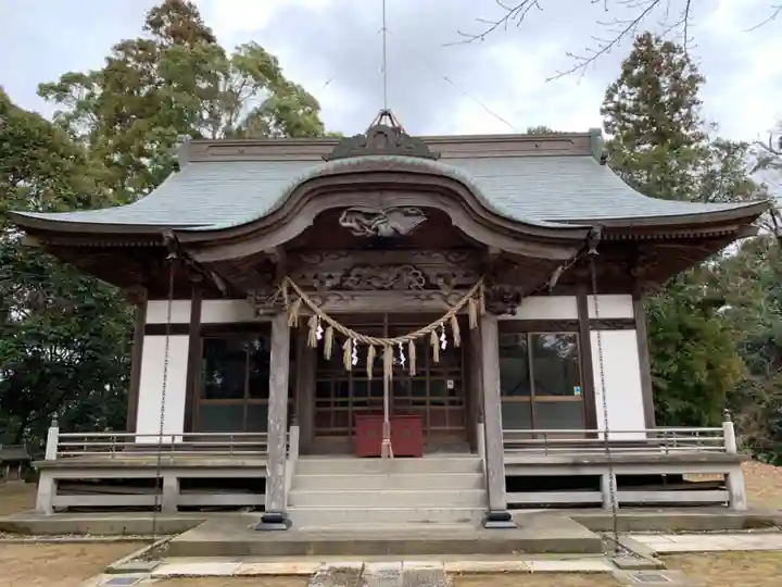番場神社の本殿・本堂