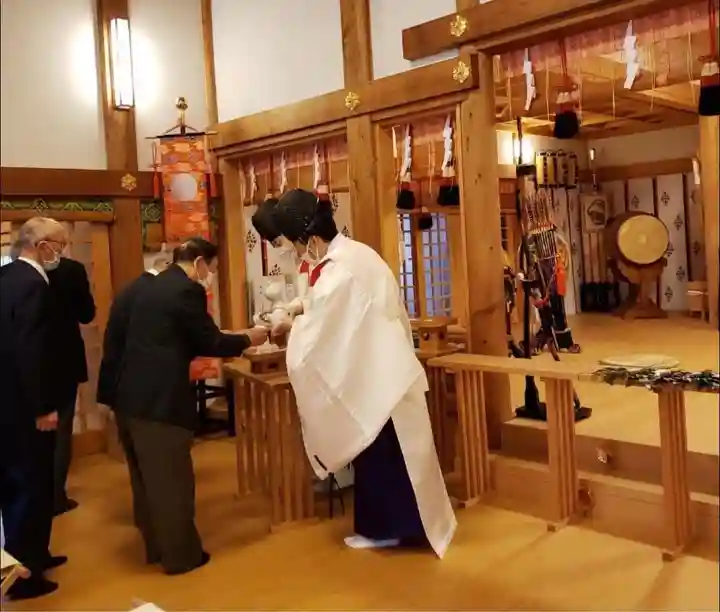 新琴似神社のお祭り