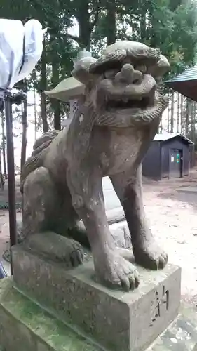 鹿島神社の狛犬