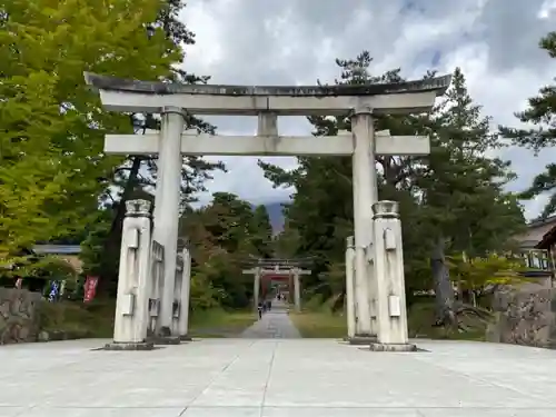 岩木山神社の鳥居