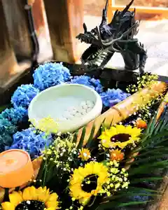 札幌護國神社の手水舎(2023年07月29日(土) 12時23分27秒投稿)