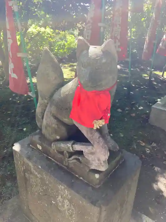 葛原岡神社の狛犬