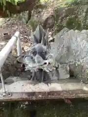 天鷹神社の手水