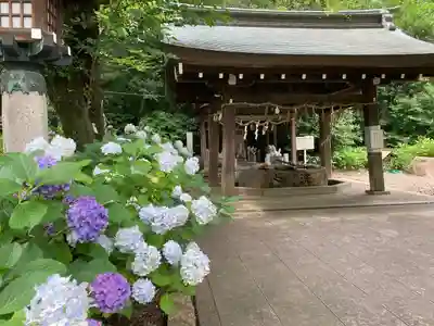 愛知縣護國神社の手水舎