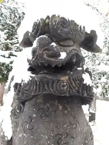 新琴似神社の狛犬