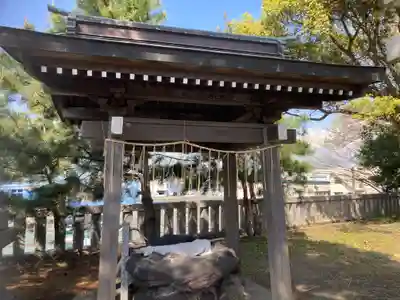 久里浜住吉神社の手水舎