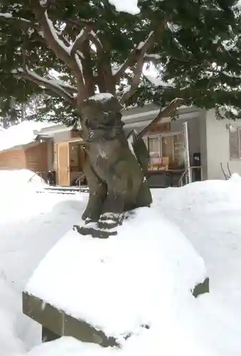 大谷地神社の狛犬