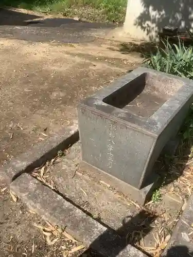 榧の木弘法堂の手水舎