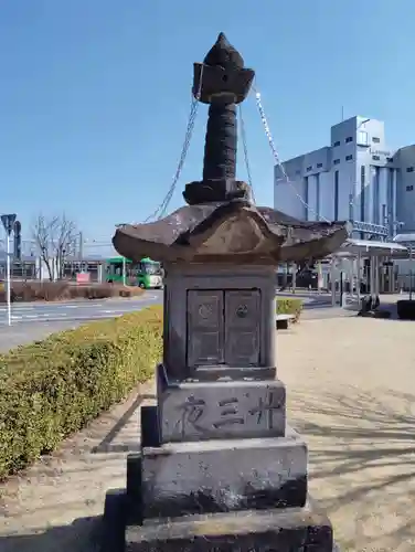 二十三夜石塔の塔