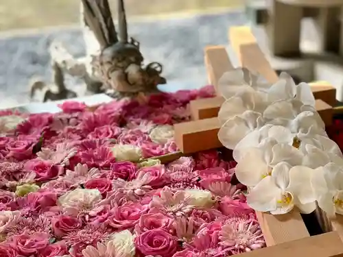 帯廣神社の手水舎