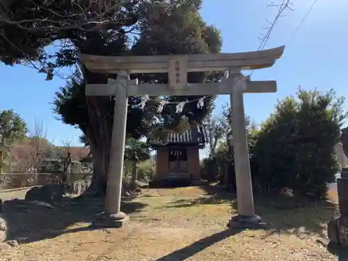 熊野神社の鳥居