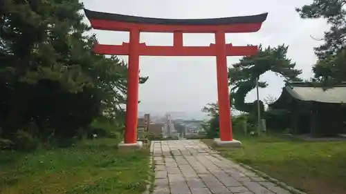 函館護國神社の鳥居